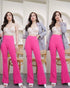 High Waisted Bootcut Trousers